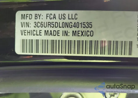 2022 Ram 2500 Big Horn 4X4 6'4 Box из США, поврежденный, VIN 3C6UR5DL0NG401535
